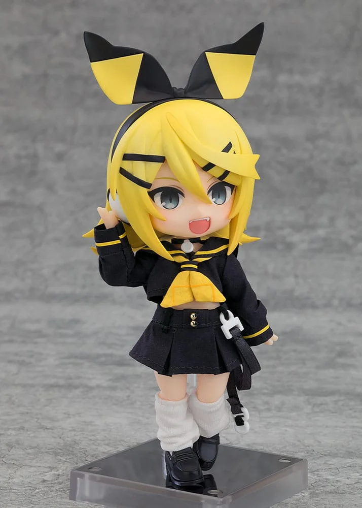 Character Vocal Series 02 Nendoroid Doll Action Figure Kagamine Rin Bring it on Ver. 14 cm